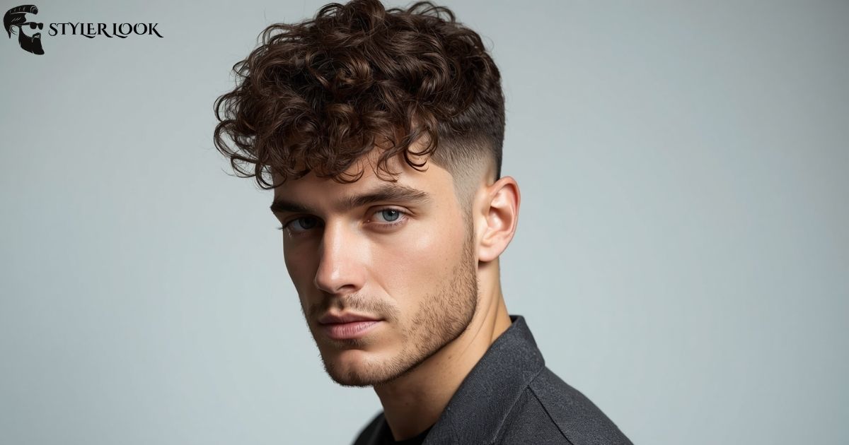 Low Taper Fade Curly Hair