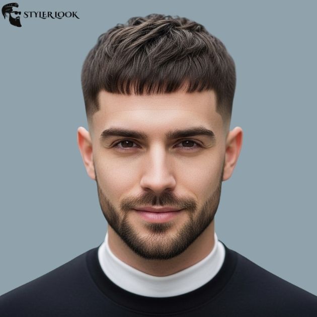 Low Taper Fade French Crop Hair Short
