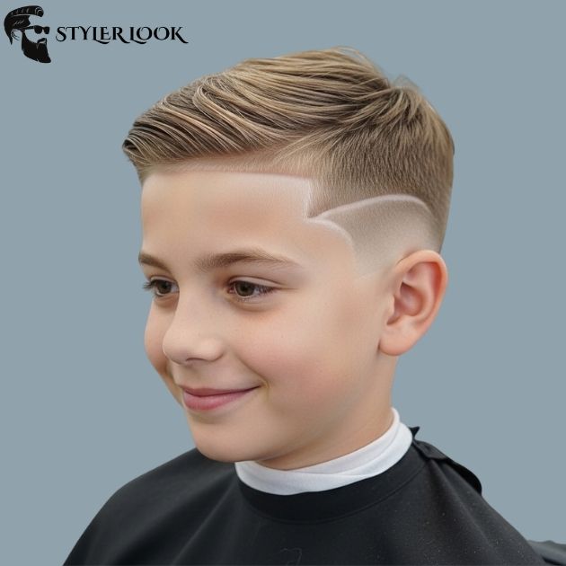 Low Taper Fade Kids with Undercut