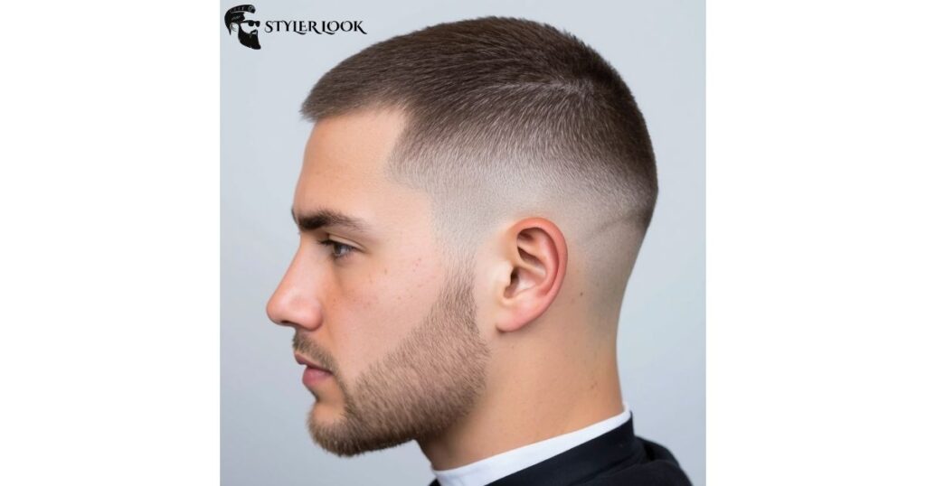Low Taper Fade Long Buzz Cut