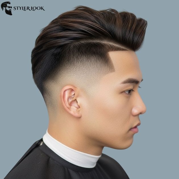 Low Taper Fade Modern Asian Hair