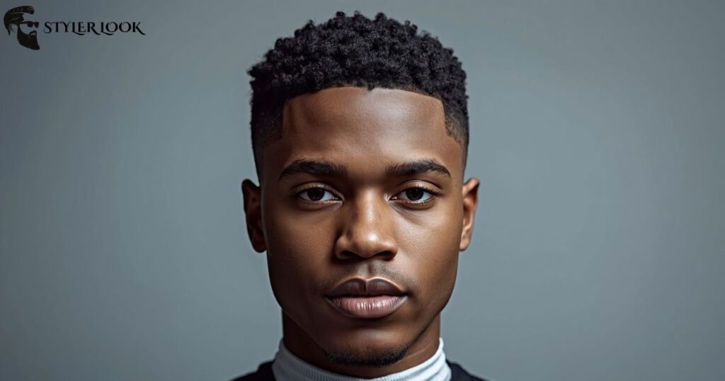 Low Taper Fade Tight Curls