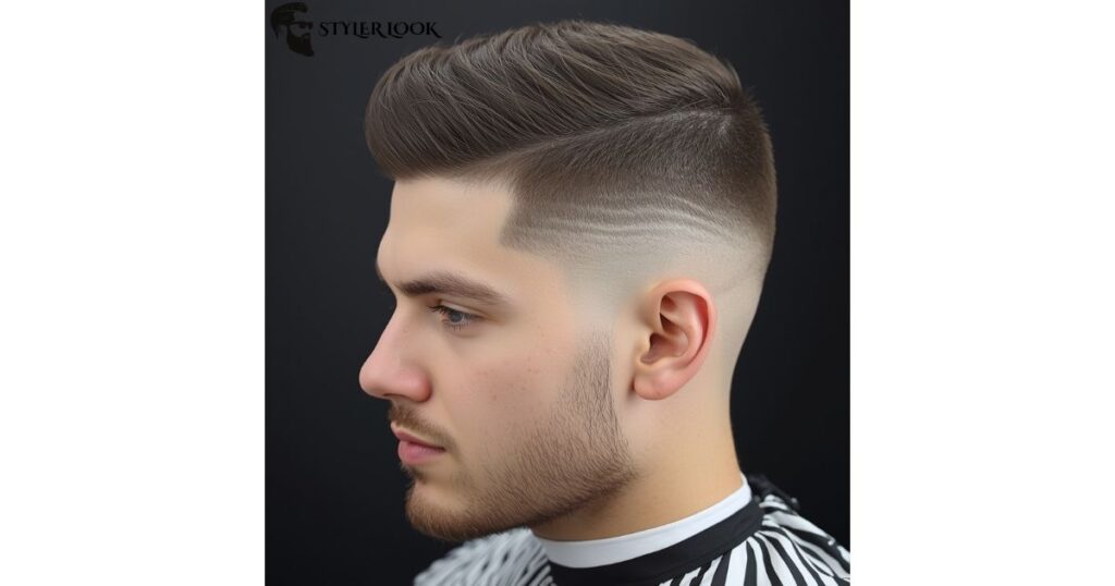 Low Taper Fade With Buzz Cut