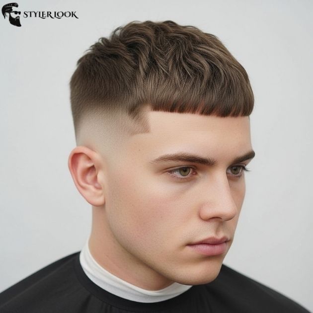 Low Taper Fade with French Crop