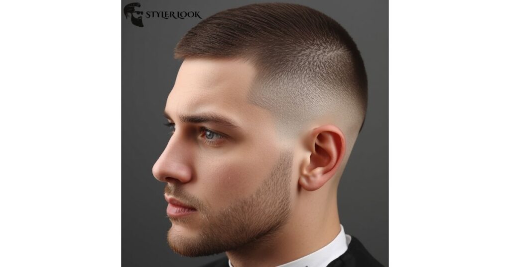 Modern Low Taper Buzz Haircut