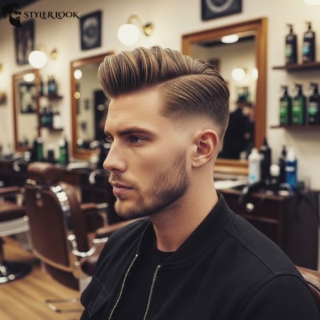 Nach hinten gekämmt Hair Cut