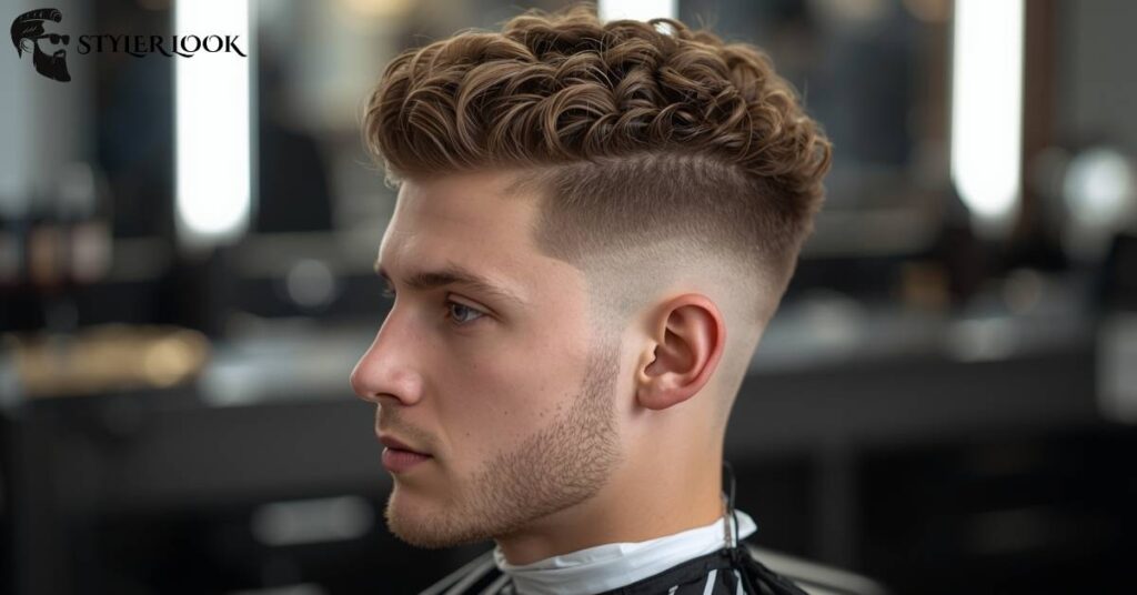 Sponge Curls with Low Taper
