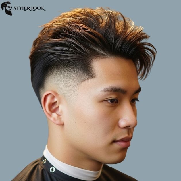 Taper Fade Asian Textured Style