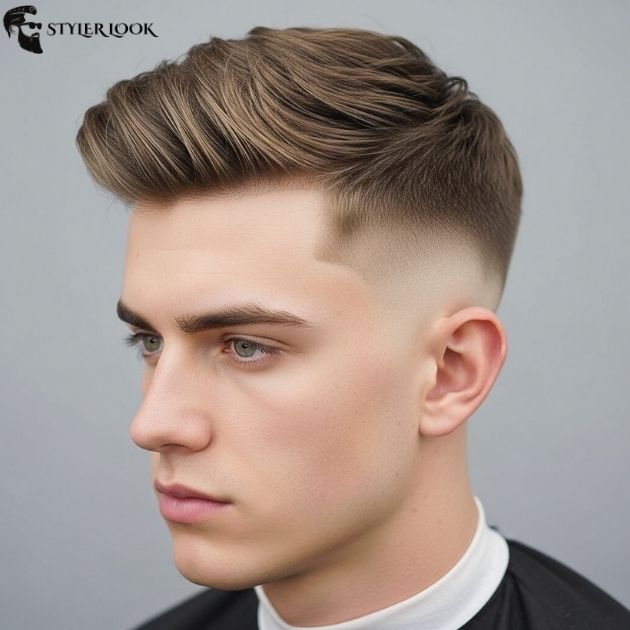 Textured Crop with Low Taper Fade