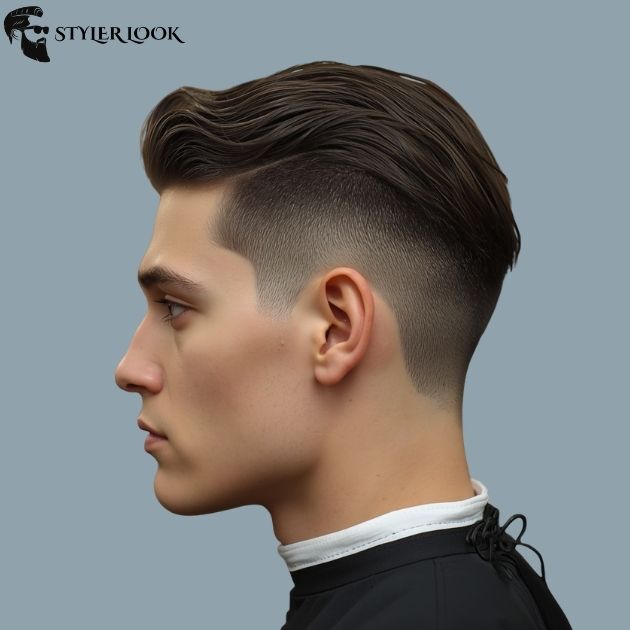 short hair low taper fade mullet