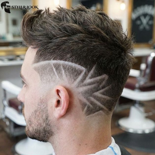 Artistic Burst Fade