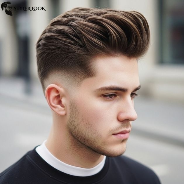 Blowout Haircut for White Guys