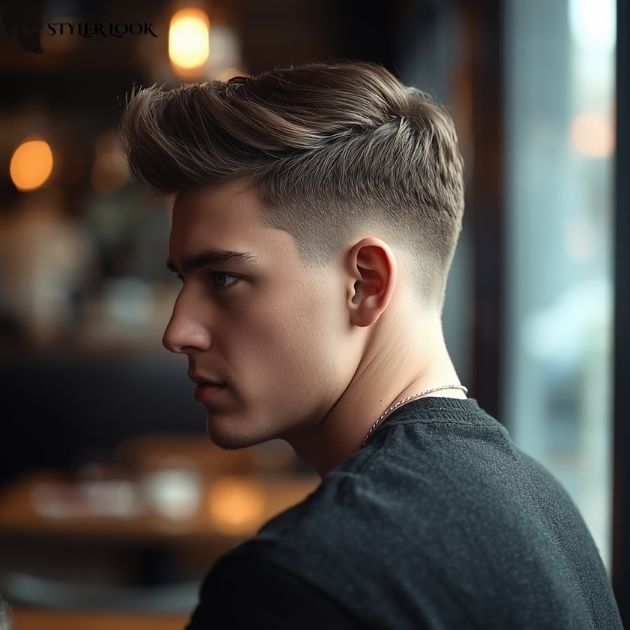 Casual Wavy Fade