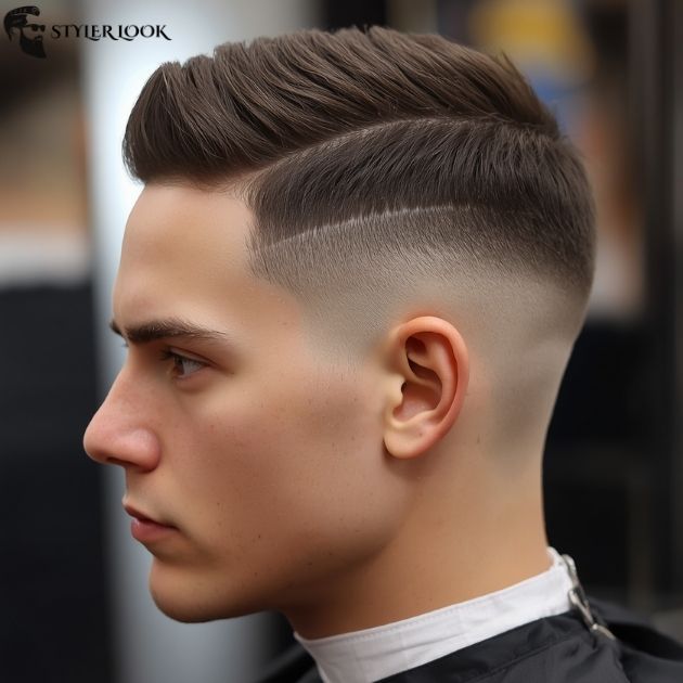 Classic Burst Fade Buzz Cut