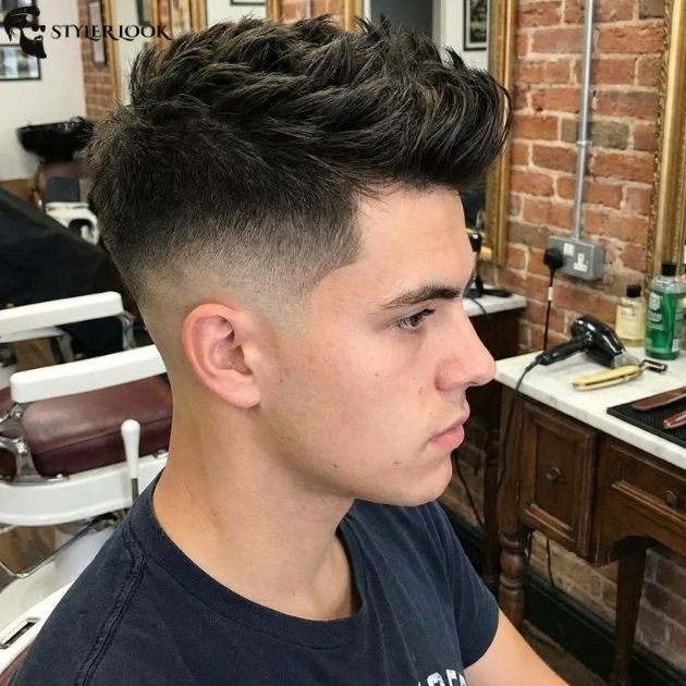 Classic Surge: Burst Fade Haircut