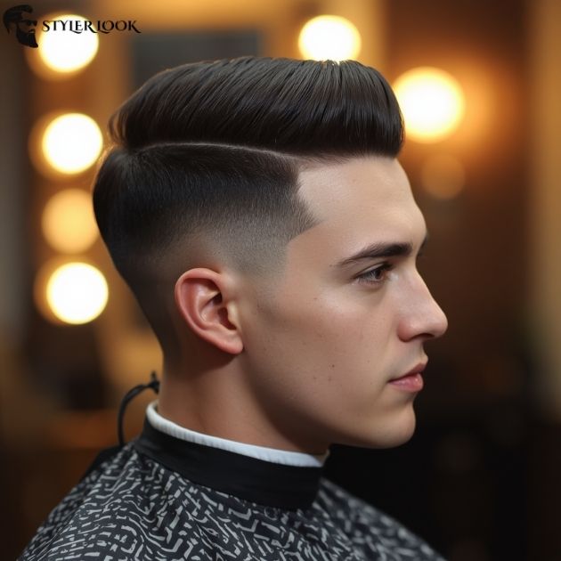 Clean-Cut Professional Burst Fade Buzz Cut