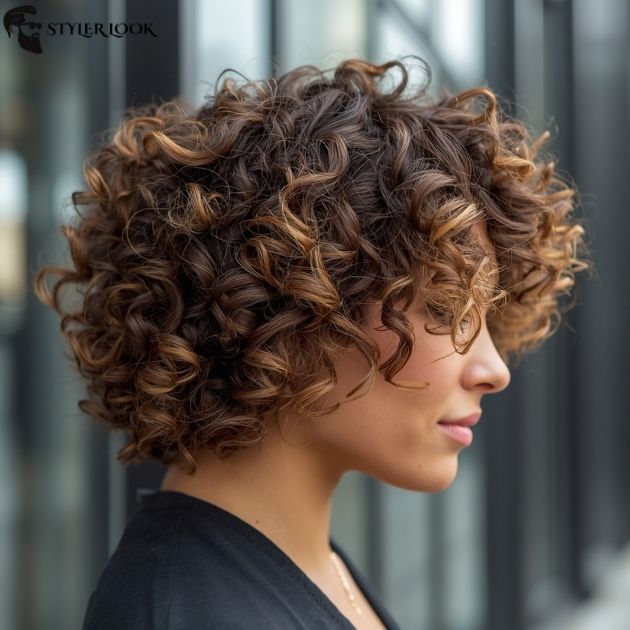 Curly Wavy Fade