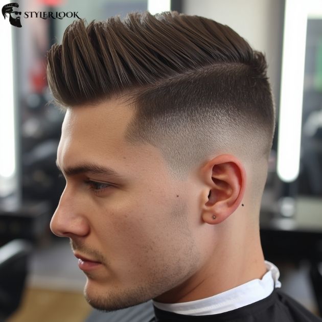 Fresh Quiff Fade Hairstyle