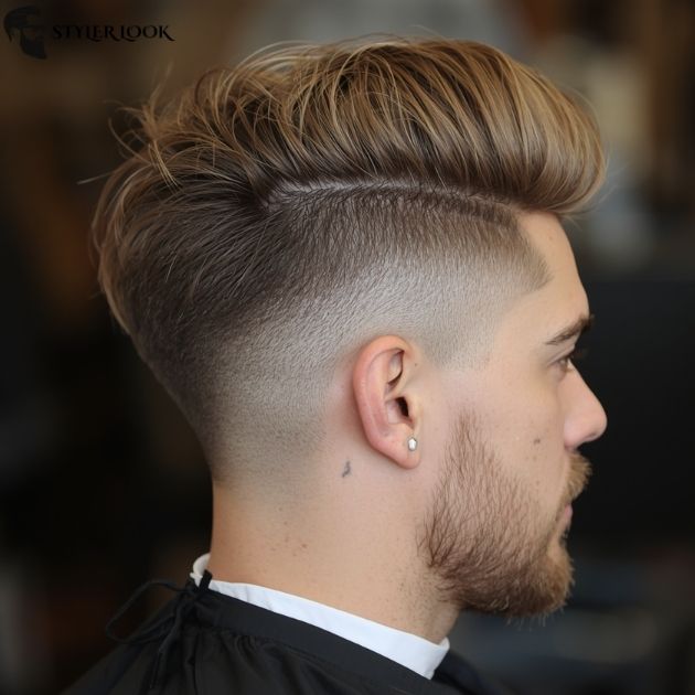 Layered Wavy Fade