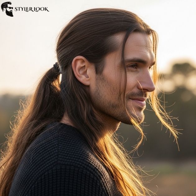 Long Hair Ponytail