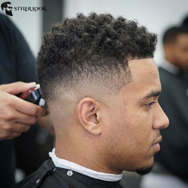 Low Burst Fade Haircut