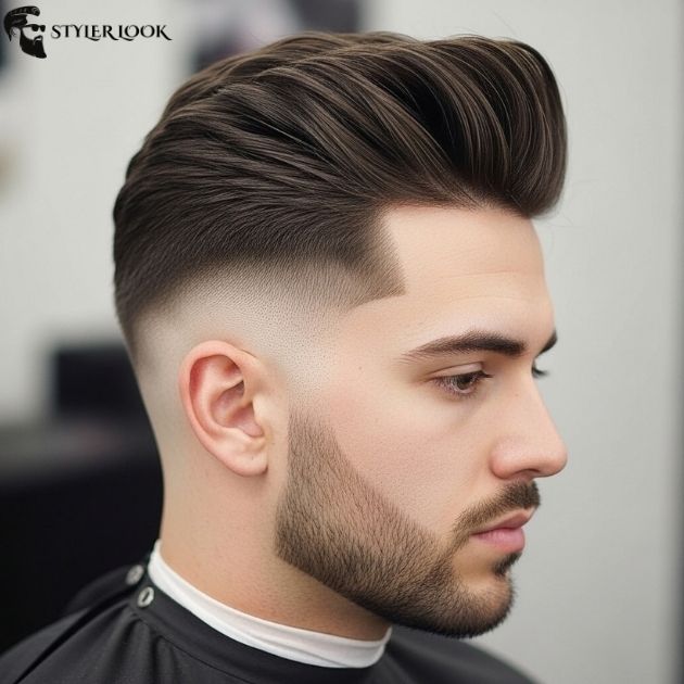 Low Taper Fade Blowout Clean Look