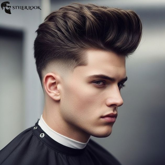 Low Taper Fade Blowout Thick Hair