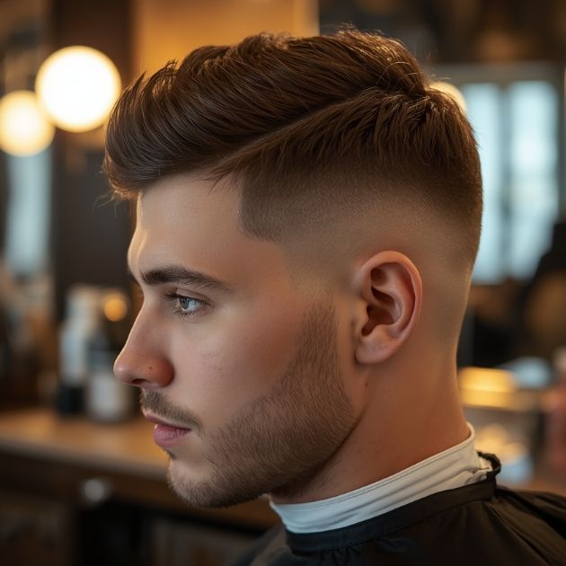 Low Taper Fade Ice Cream Haircut