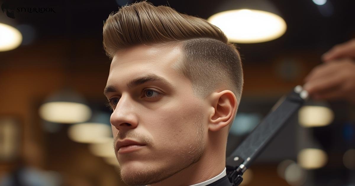 Low Taper Fade Quiff Haircuts