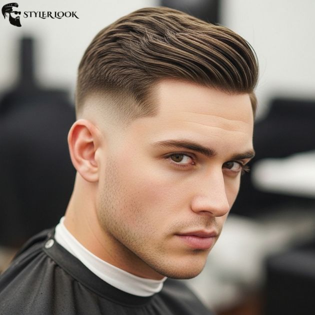 Low Taper Fade Short Hair Classic Style