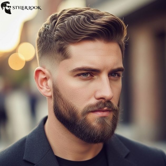 Low Taper with Beard and Waves