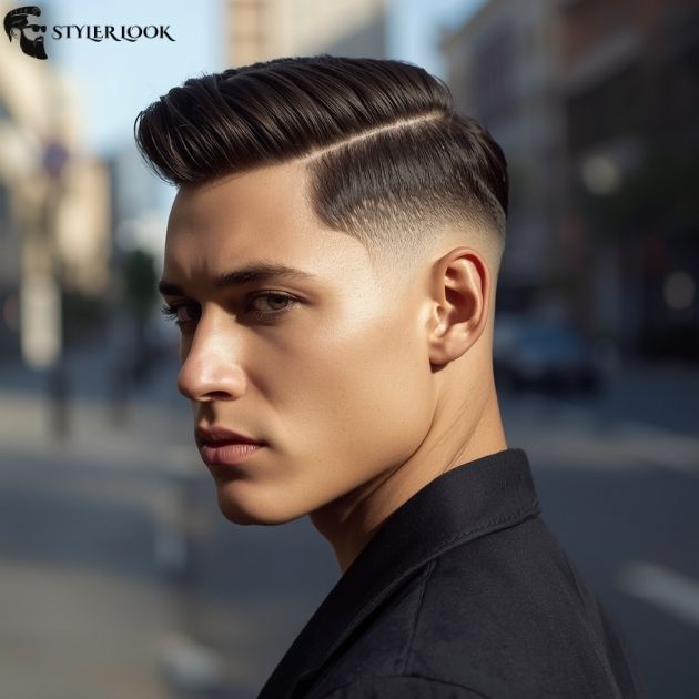 Modern Wavy Taper Fade