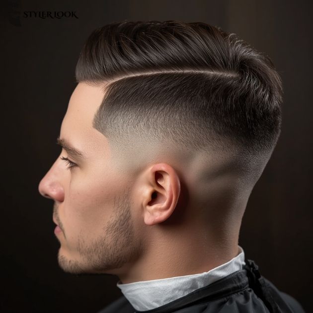 Razor Burst Fade Buzz Cut