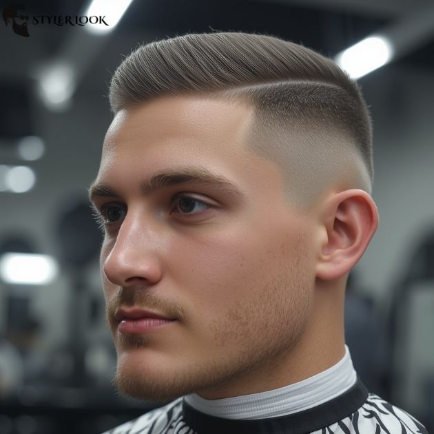 Taper Burst Fade Buzz Cut