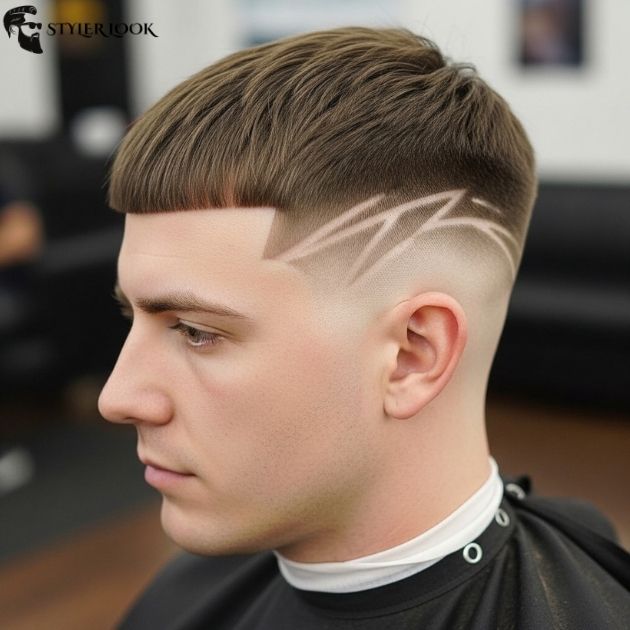 Taper Fade Edgar with Design