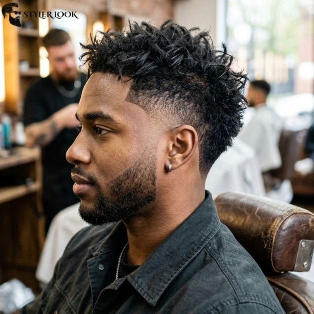Textured Burst Fade