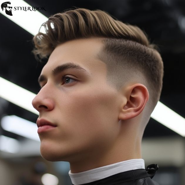 Thin Wavy Taper Fade