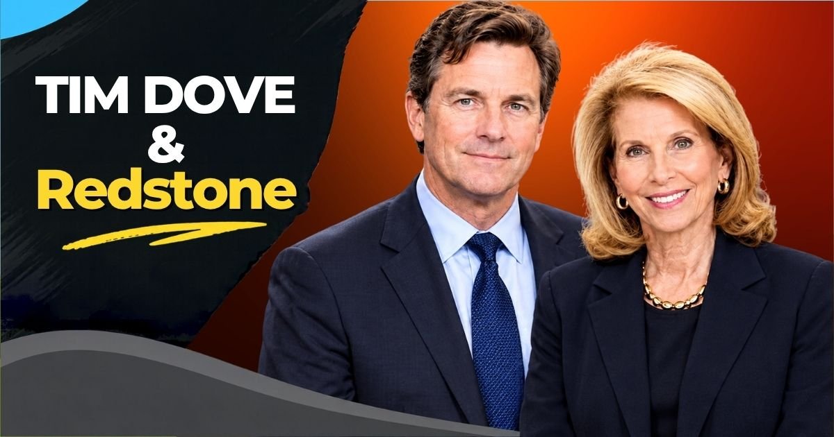 Tim Dove and Shari Redstone